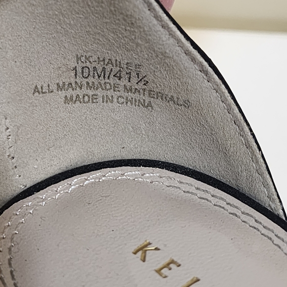 Kelly and Katie women's black block heels open toe strappy sandals size… - Picture 4 of 12